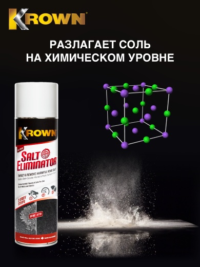Моющее средство для удаления соли, аэрозоль 400 гр Моющее средство для удаления соли, аэрозоль 400 гр